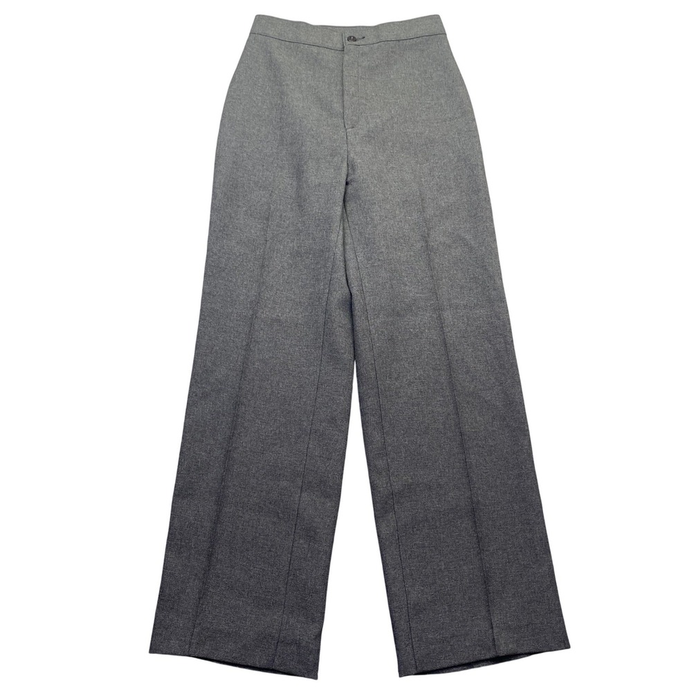 VTG Levis Women Grey High Rise Wide Leg Trousers Pants Sz 10 1983 Retro Preppy